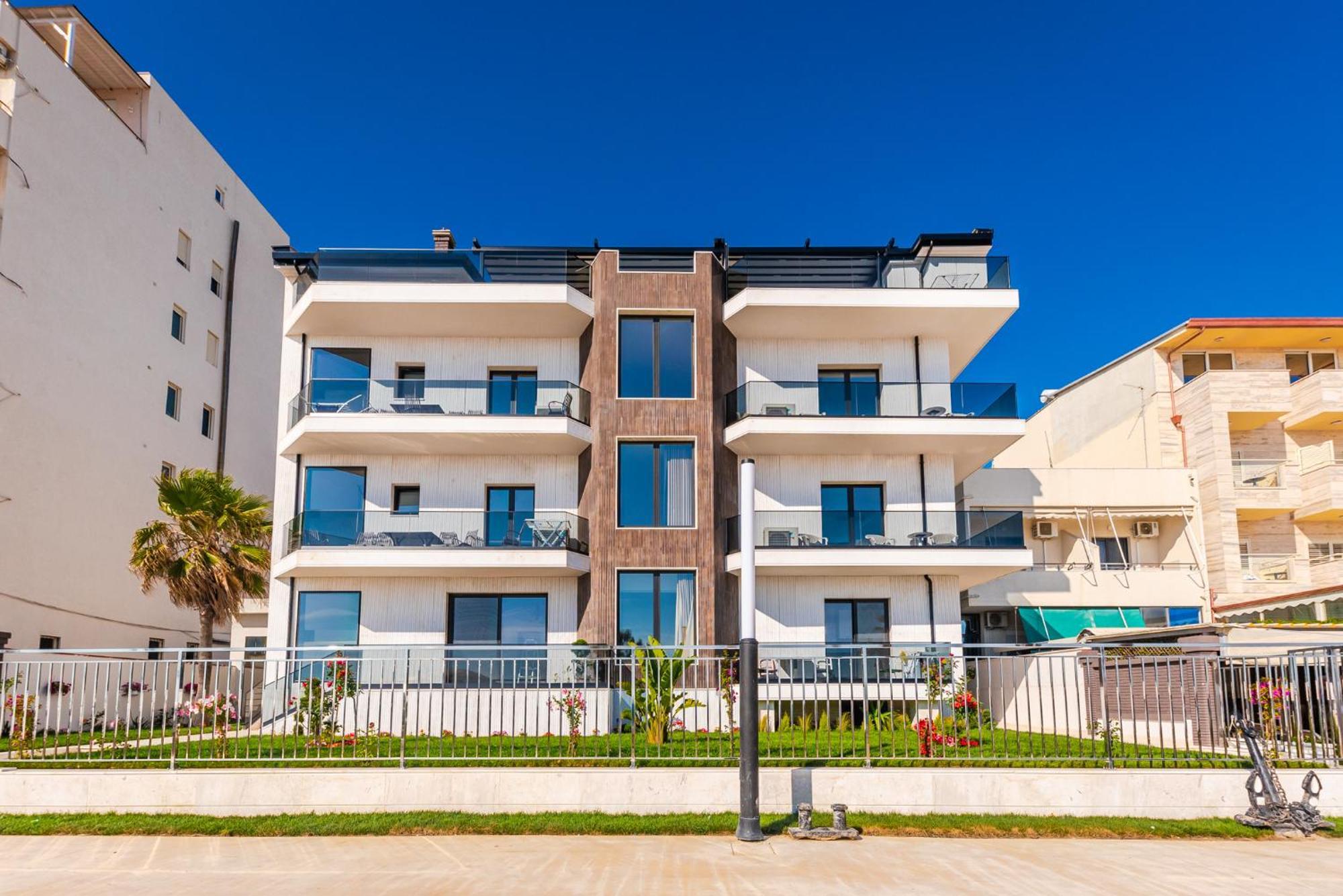 Sea View Apartments Eldo ดูร์เรส ภายนอก รูปภาพ